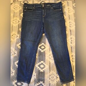 GAP Women's Deep Blue Skinny Jeans